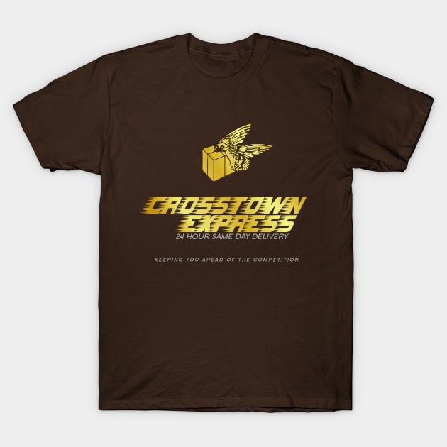 Crosstown Express Delivery Se7en T-Shirt by Rebus28